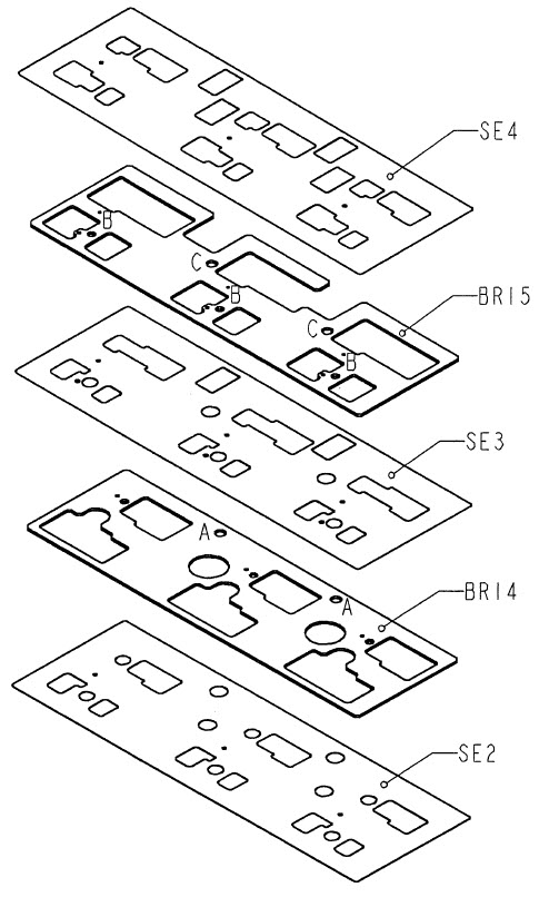 Bus Bars And Insulation Sheets For F7, P7, E7, And Iqpump P7 (4160) Drives