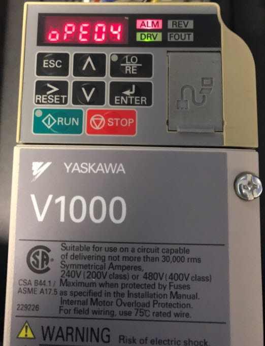 Save time when replacing a V1000 drive by reusing the original terminal ...